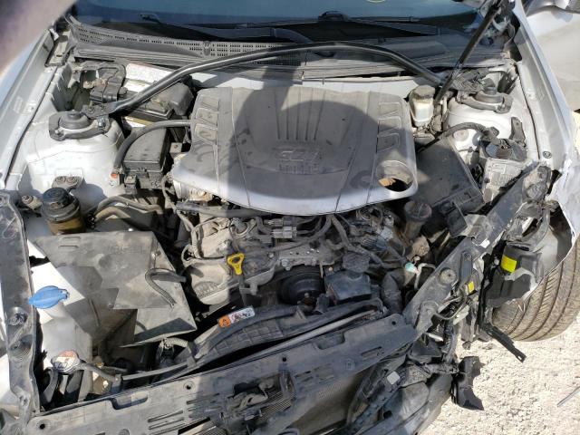 KMHHU6KJ9DU100477 - 2013 HYUNDAI GENESIS CO 3.8L SILVER photo 11