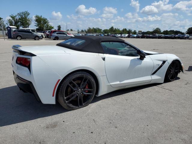 1G1YM3D72E5134303 - 2014 CHEVROLET CORVETTE STINGRAY Z51 3LT WHITE photo 3