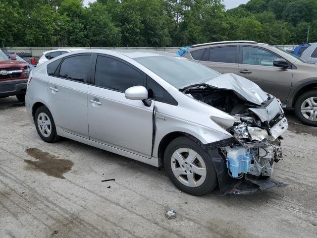 JTDKN3DU1A0227045 - 2010 TOYOTA PRIUS SILVER photo 4