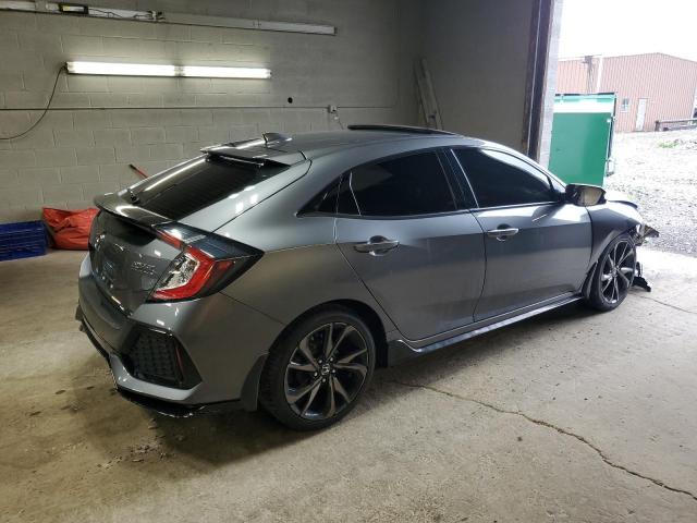 SHHFK7H99KU404546 - 2019 HONDA CIVIC SPORT TOURING CHARCOAL photo 3