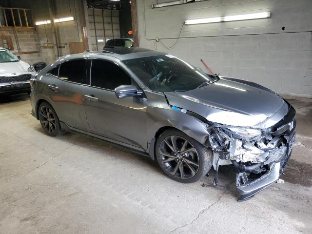 SHHFK7H99KU404546 - 2019 HONDA CIVIC SPORT TOURING CHARCOAL photo 4