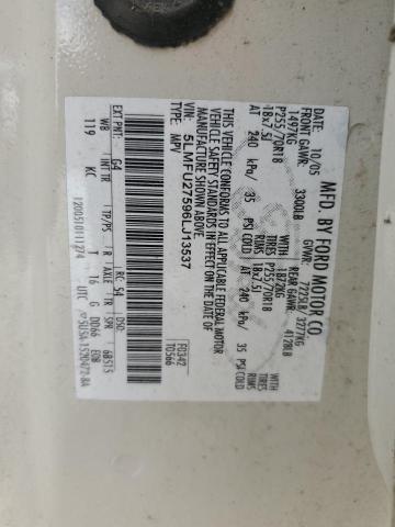 5LMFU27596LJ13537 - 2006 LINCOLN NAVIGATOR 米色 照片 13