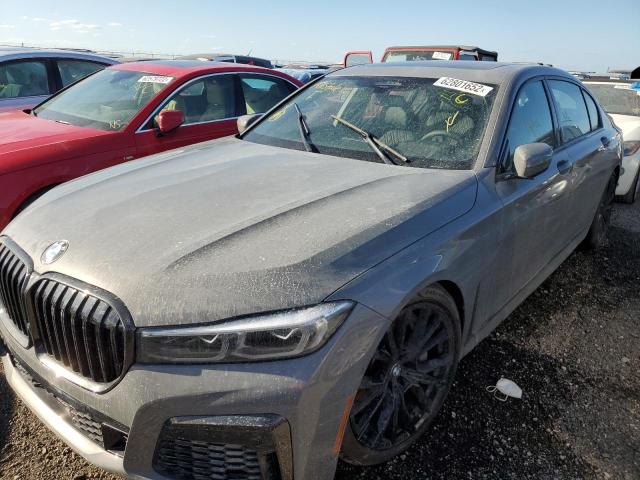 WBA7U2C0XNCK81124 - 2022 BMW 750 XI GRAY photo 2