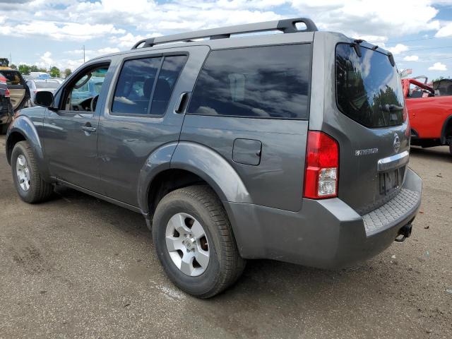 5N1AR18B48C610432 - 2008 NISSAN PATHFINDER S CHARCOAL photo 2