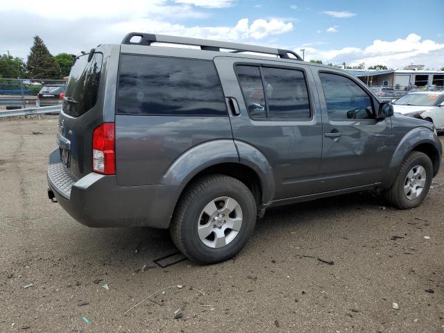 5N1AR18B48C610432 - 2008 NISSAN PATHFINDER S CHARCOAL photo 3