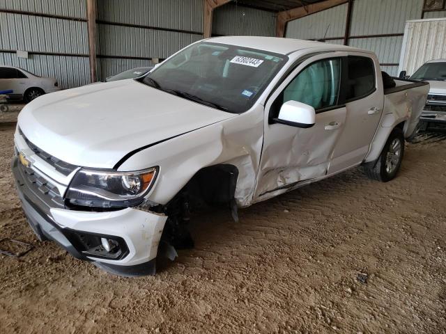 1GCGSCEN3N1333129 - 2022 CHEVROLET COLORADO LT WHITE photo 1