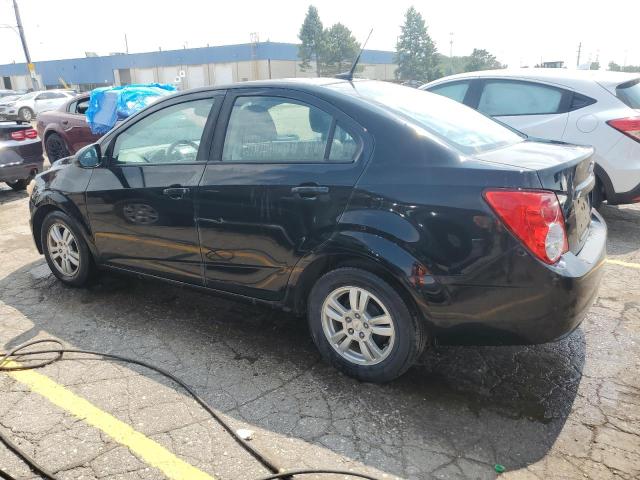 1G1JA5SH8C4138411 - 2012 CHEVROLET SONIC LS BLACK photo 2