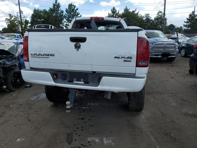 3D7KU28C04G273938 - 2004 DODGE RAM 2500 ST WHITE photo 6