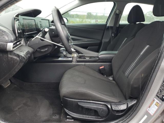 KMHLS4AG1MU212281 - 2021 HYUNDAI ELANTRA SEL GRAY photo 7