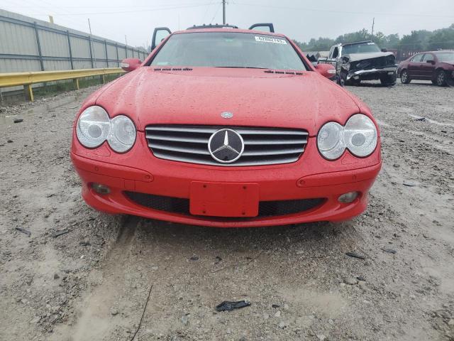 WDBSK75F93F032180 - 2003 MERCEDES-BENZ SL 500R RED photo 5