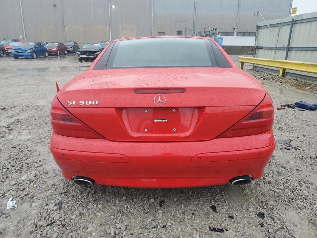 WDBSK75F93F032180 - 2003 MERCEDES-BENZ SL 500R RED photo 6