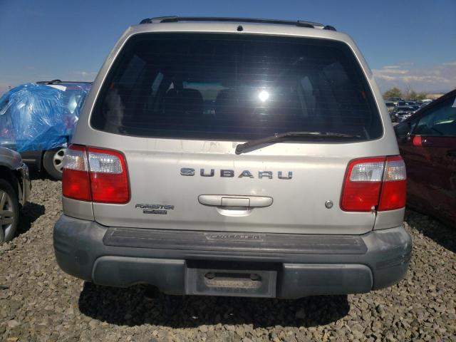 JF1SF63571H723368 - 2001 SUBARU FORESTER L SILVER photo 6