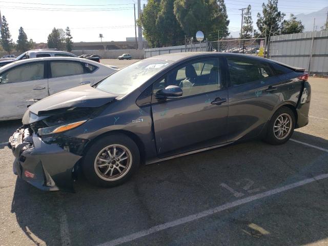 JTDKARFP6H3010735 - 2017 TOYOTA PRIUS PRIM ნაცრისფერი ფოტო 1