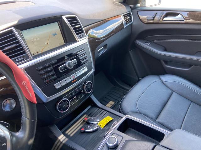 4JGDA5HBXFA491497 - 2015 MERCEDES-BENZ ML 350 4MATIC GRAY photo 10