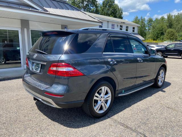 4JGDA5HBXFA491497 - 2015 MERCEDES-BENZ ML 350 4MATIC GRAY photo 4