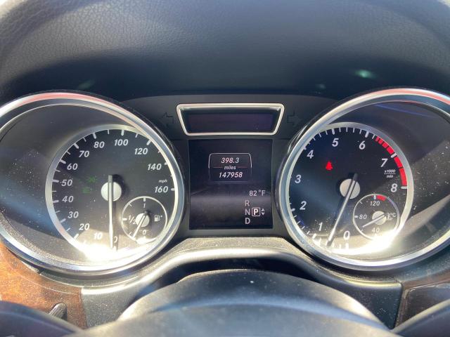 4JGDA5HBXFA491497 - 2015 MERCEDES-BENZ ML 350 4MATIC GRAY photo 7