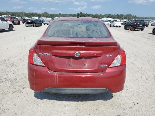 3N1CN7AP5FL835626 - 2015 NISSAN VERSA S RED photo 6