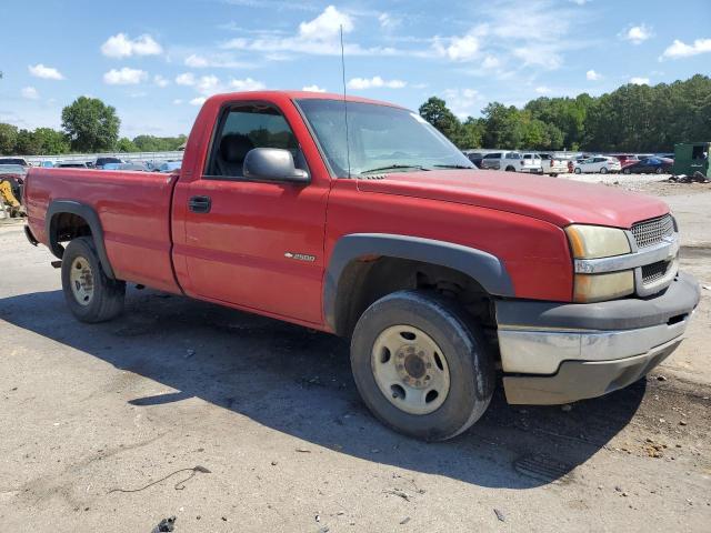 1GCGC24U13Z280705 - 2003 CHEVROLET SILVERADO C2500 RED photo 4