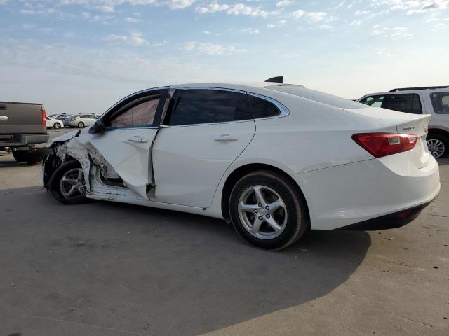 1G1ZC5ST4JF286123 - 2018 CHEVROLET MALIBU LS WHITE photo 2