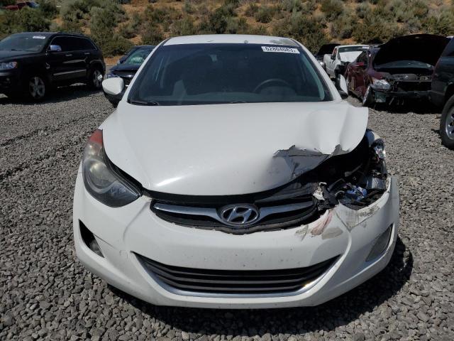 5NPDH4AE1DH395827 - 2013 HYUNDAI ELANTRA GLS WHITE photo 5