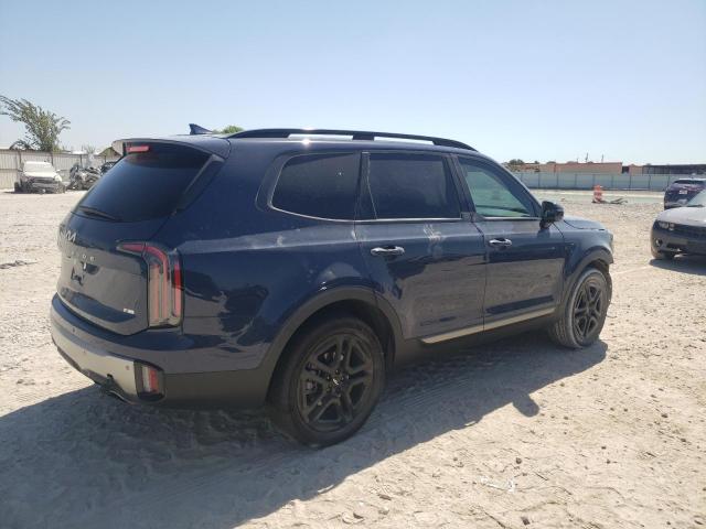 5XYP5DGC2PG365386 - 2023 KIA TELLURIDE SX BLUE photo 3