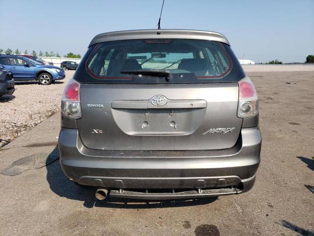 2T1KR32EX6C623245 - 2006 TOYOTA COROLLA MA XR GRAY photo 6