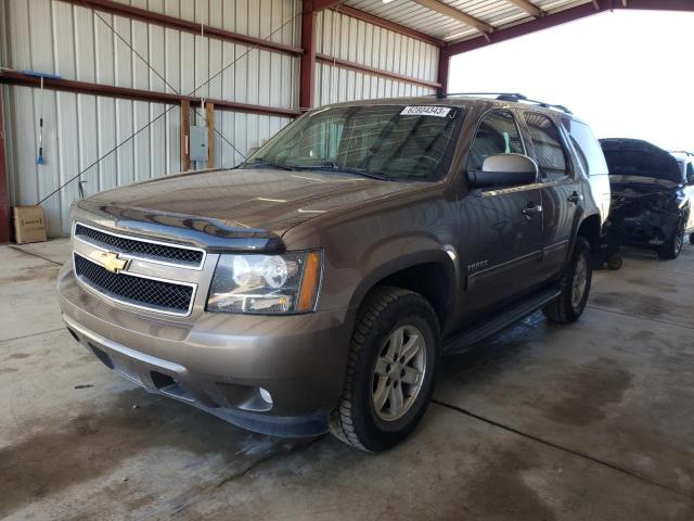 1GNSKBE01ER249117 - 2014 CHEVROLET TAHOE K1500 LT BROWN photo 1