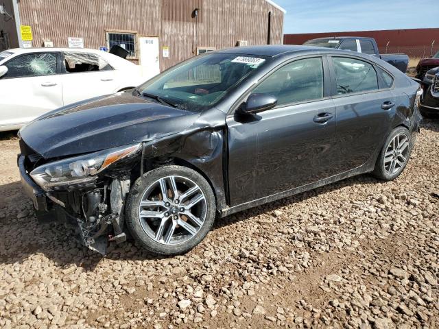 3KPF34AD5KE026162 - 2019 KIA FORTE GT LINE CHARCOAL photo 1