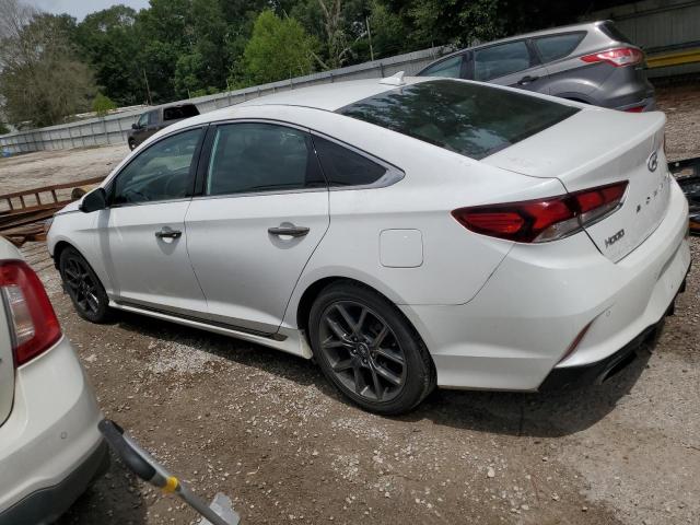 5NPE34AB9JH667254 - 2018 HYUNDAI SONATA SPORT WHITE photo 2