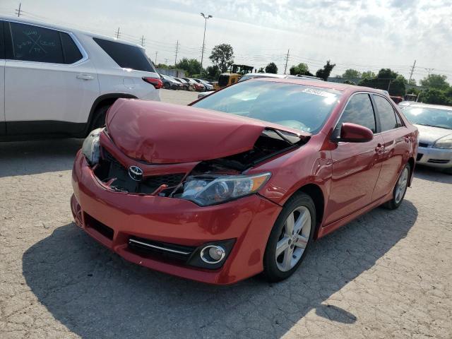4T1BF1FK3CU551182 - 2012 TOYOTA CAMRY BASE RED photo 1