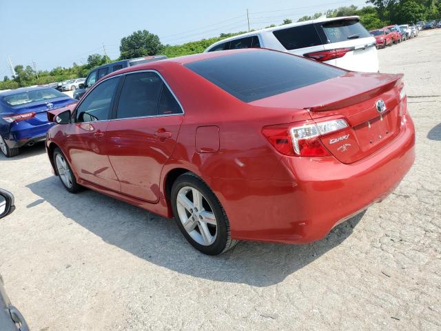 4T1BF1FK3CU551182 - 2012 TOYOTA CAMRY BASE RED photo 2