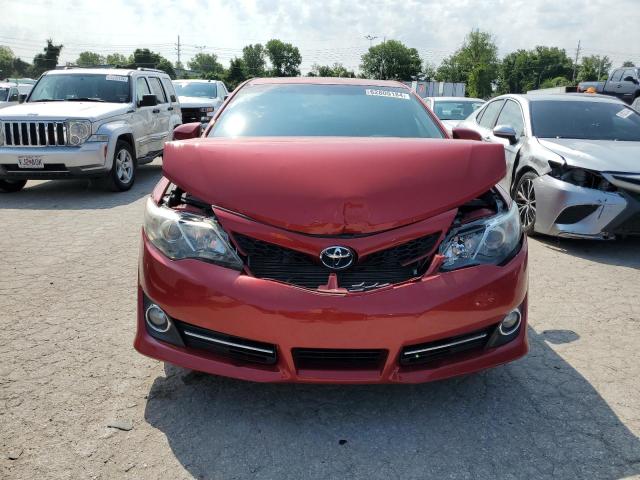 4T1BF1FK3CU551182 - 2012 TOYOTA CAMRY BASE RED photo 5