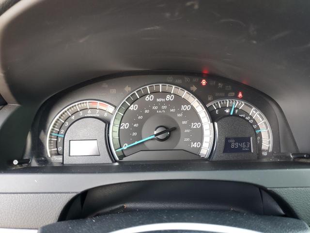 4T1BF1FK3CU551182 - 2012 TOYOTA CAMRY BASE RED photo 9