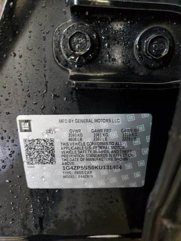 1G4ZP5SS0KU131404 - 2019 BUICK LACROSSE ESSENCE Qara foto 12