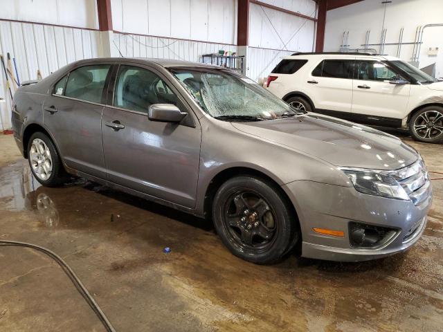 3FAHP0HA5BR206144 - 2011 FORD FUSION SE GRAY photo 4