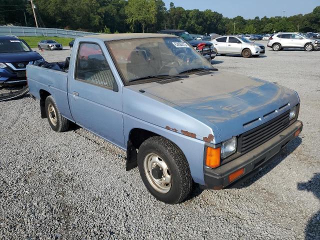 1N6ND11S5GC390812 - 1986 NISSAN D21 SHORT BED BLUE photo 4