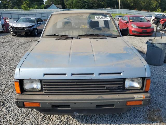 1N6ND11S5GC390812 - 1986 NISSAN D21 SHORT BED BLUE photo 5