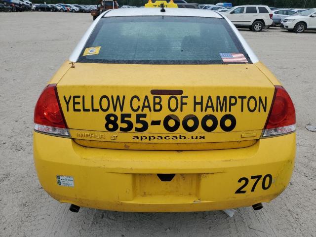 2G1WB5E31E1164012 - 2014 CHEVROLET IMPALA LIM LT YELLOW photo 6