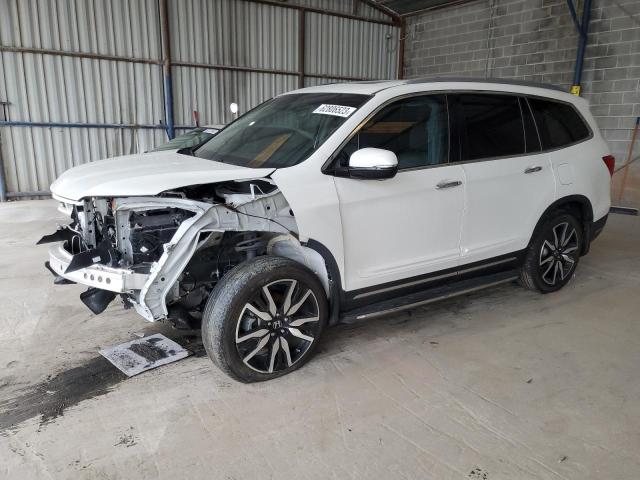 5FNYF6H06LB009283 - 2020 HONDA PILOT ELITE WHITE photo 1