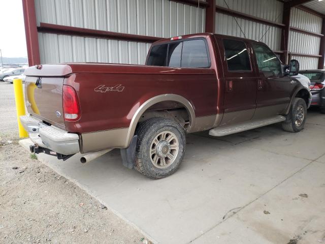 1FTSW21Y55EC27251 - 2005 FORD F 250 SUPER DUTY MAROON photo 3