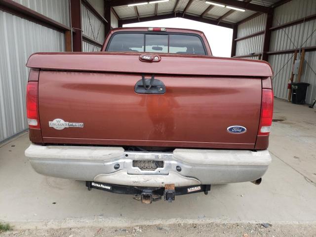 1FTSW21Y55EC27251 - 2005 FORD F 250 SUPER DUTY MAROON photo 6