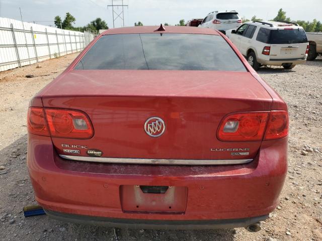 1G4HD57M69U129150 - 2009 BUICK LUCERNE CXL RED photo 6