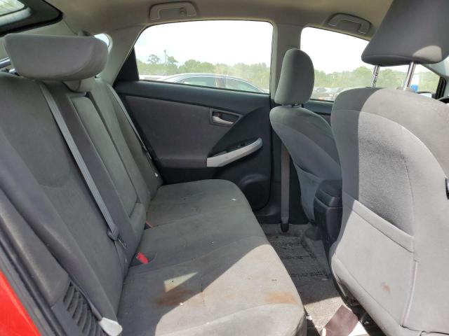 JTDKN3DU8C0336203 - 2012 TOYOTA PRIUS წითელი ფოტო 10