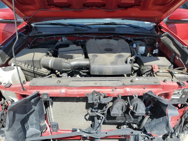 3TMCZ5AN2KM243173 - 2019 TOYOTA TACOMA DOUBLE CAB წითელი ფოტო 11