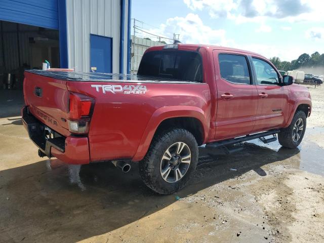 3TMCZ5AN2KM243173 - 2019 TOYOTA TACOMA DOUBLE CAB წითელი ფოტო 3