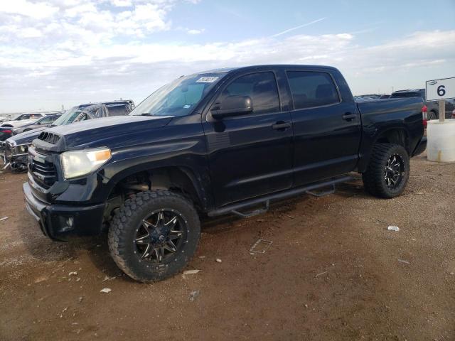 5TFAW5F15EX414406 - 2014 TOYOTA TUNDRA CREWMAX PLATINUM Schwarz Foto 1