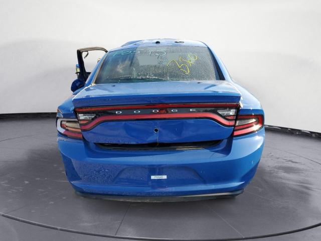 2C3CDXKG6MH588741 - 2021 DODGE CHARGER POLICE BLUE photo 6