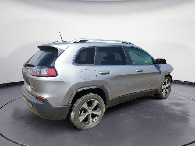 1C4PJLDBXKD433801 - 2019 JEEP CHEROKEE LIMITED SILVER photo 3