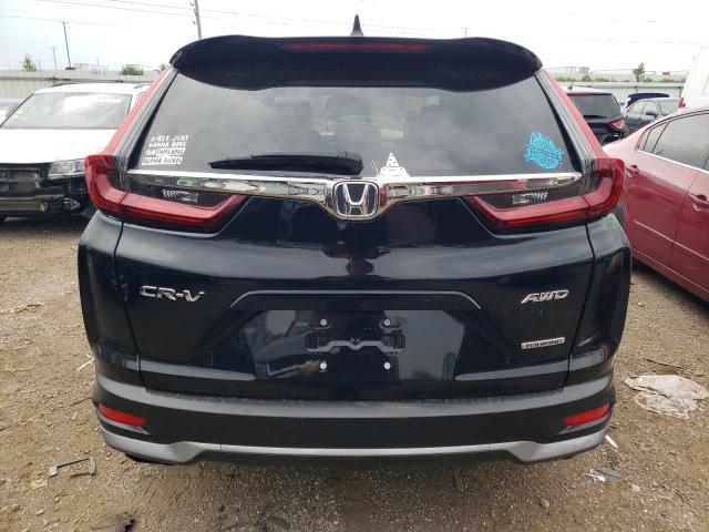 5J6RW2H93LL008028 - 2020 HONDA CR-V TOURING BLACK photo 6