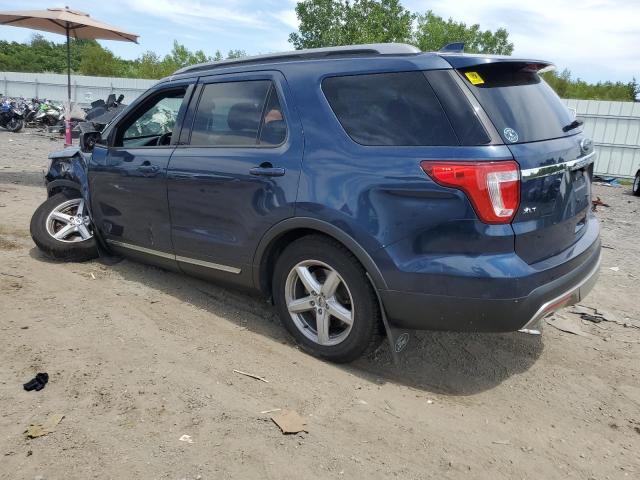 1FM5K8D85HGA30592 - 2017 FORD EXPLORER XLT 蓝色 照片 2